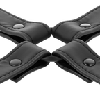 FETISH SUBMISSIVE - VEGAN LEATHER HANDCUFF UNION - Amore24
