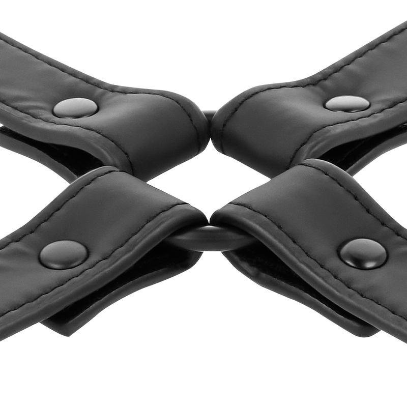 FETISH SUBMISSIVE - VEGAN LEATHER HANDCUFF UNION - Amore24