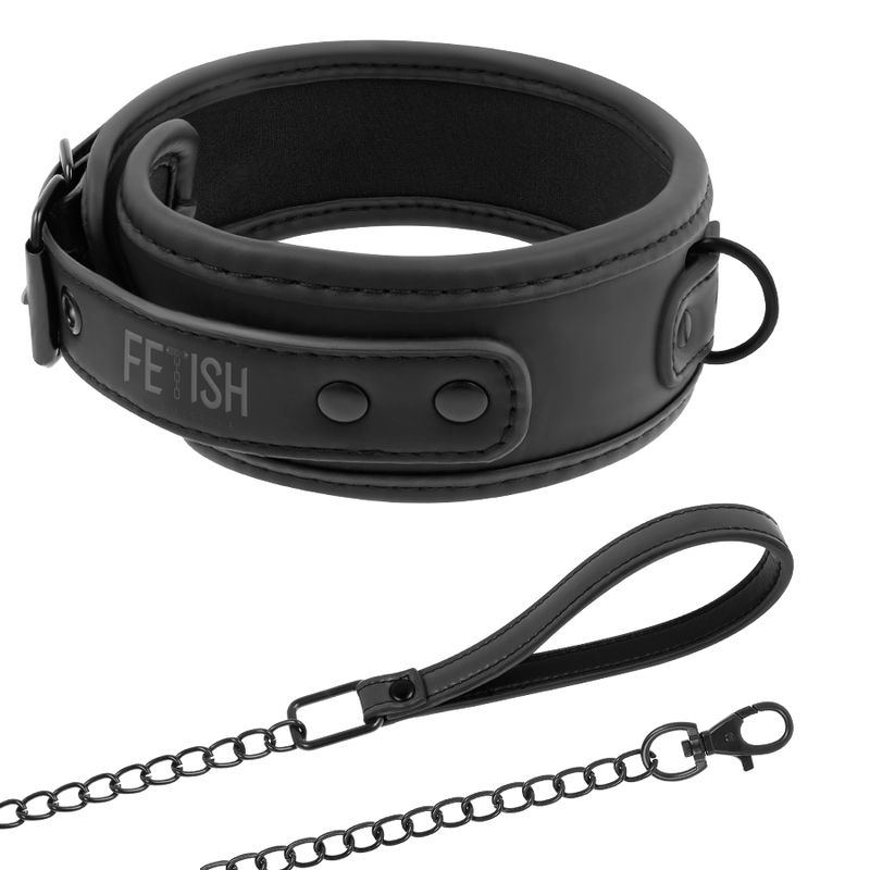 FETISH SUBMISSIVE - NOPRENE LINING CHAIN NECKLACE - Amore24