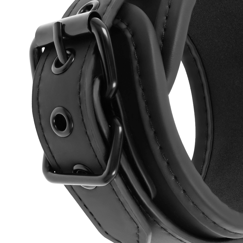 FETISH SUBMISSIVE - NOPRENE LINING HANDCUFFS WITH HANDLE - Amore24