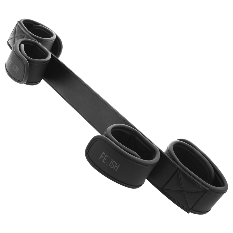 FETISH SUBMISSIVE - BONDAGE SPREADER BAR WITH NOPRENE LINING - Amore24
