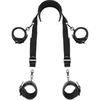 FETISH SUBMISSIVE - MASTER POSITION WITH 4 NOPRENE-LINED HANDCUFFS - Amore24