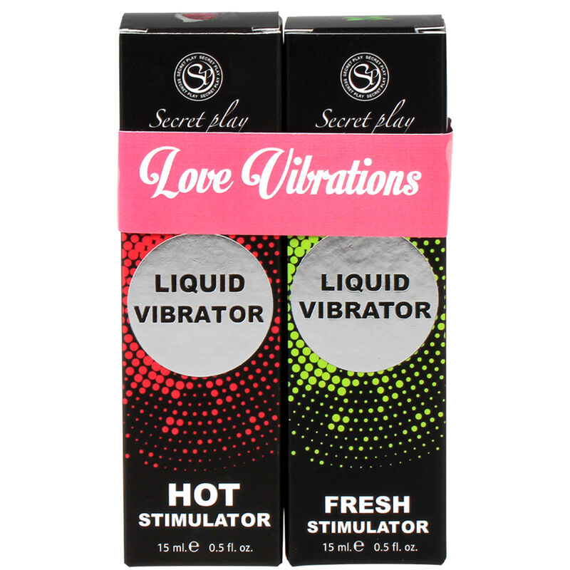 SECRETPLAY - LIQUID VIBRATOR LOVE VIBRATIONS PACK - Amore24