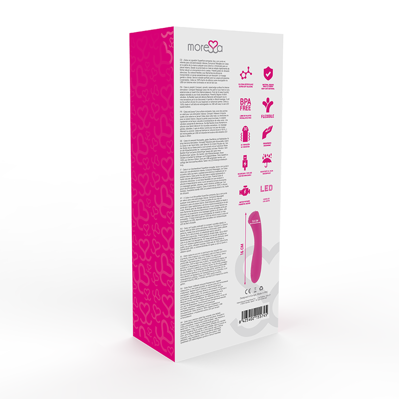 MORESSA - CELSO PREMIUM SILICONE RECHARGEABLE - Amore24