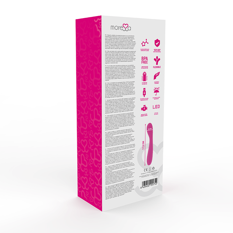 MORESSA - DRUSO PREMIUM SILICONE RECHARGEABLE - Amore24