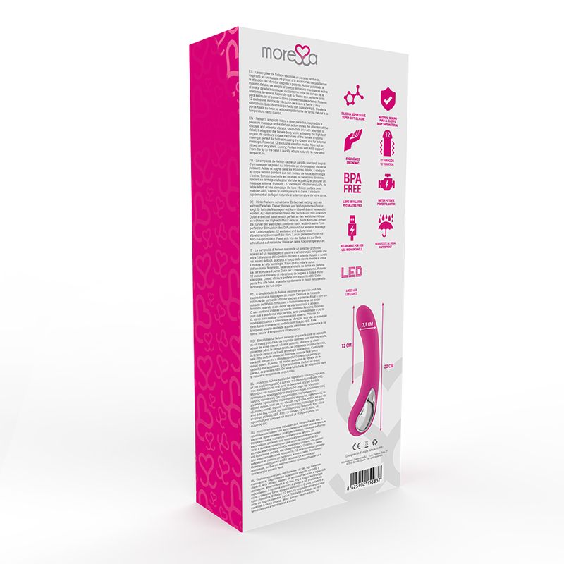 MORESSA - NELSON PREMIUM SILICONE RECHARGEABLE - Amore24