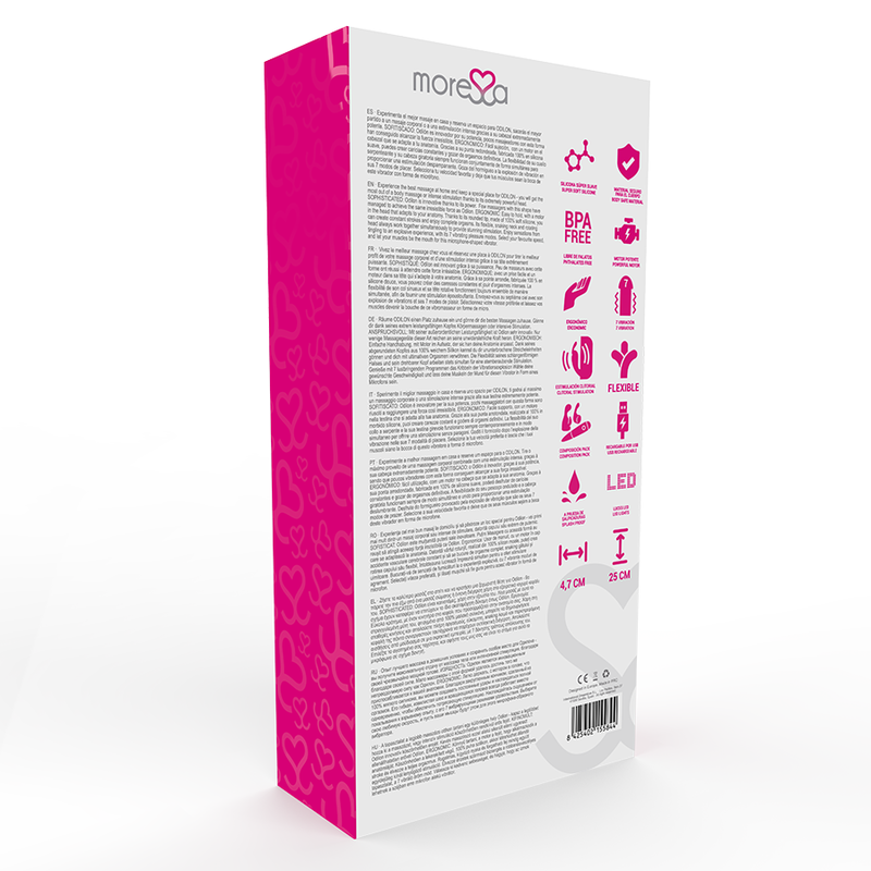 MORESSA - ODILON PREMIUM SILICONE RECHARGEABLE - Amore24