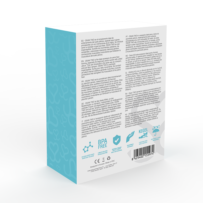 MORESSA - OSIAN TWO PREMIUM TURQUOISE SILICONE - Amore24