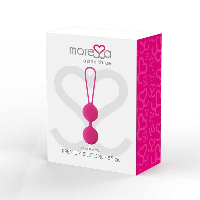 MORESSA - OSIAN THREE PREMIUM SILICONE PINK - Amore24