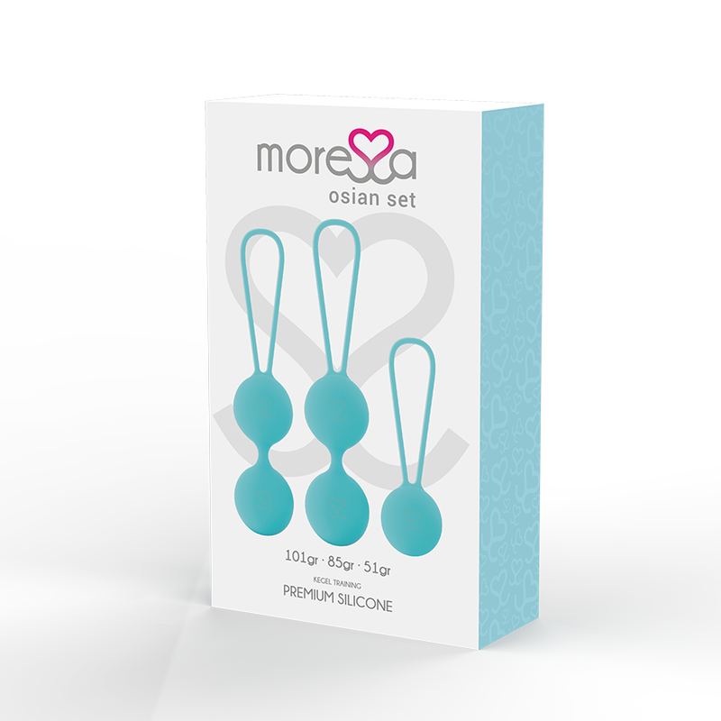 MORESSA - OSIAN SET PREMIUM TURQUOISE SILICONE - Amore24
