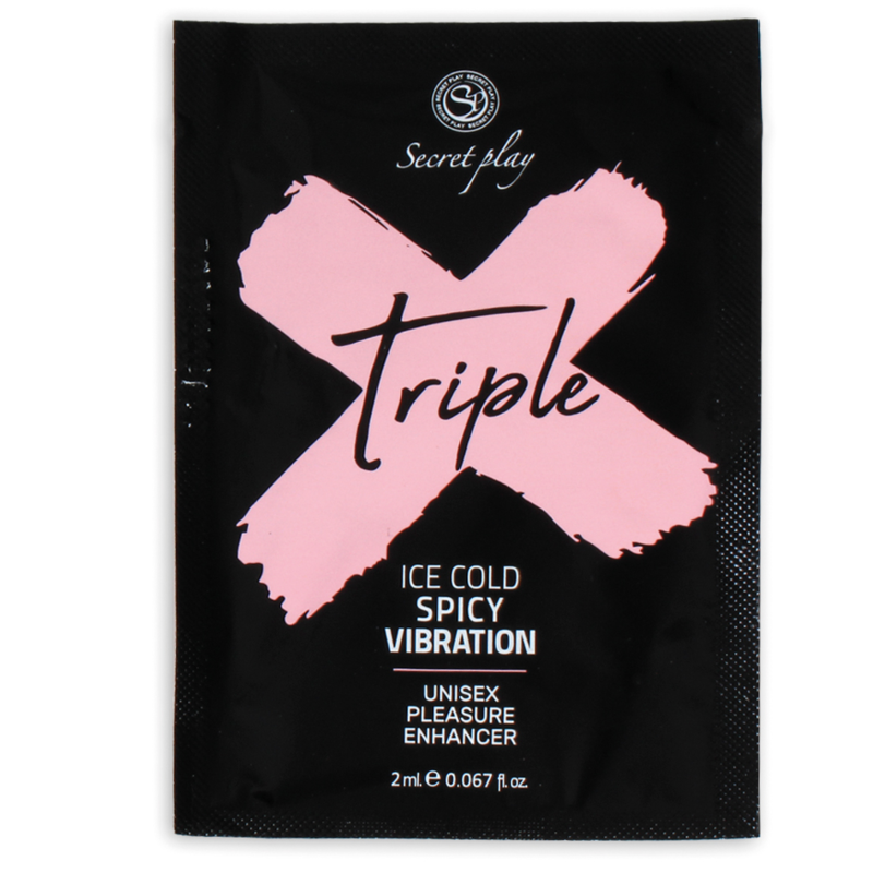 SECRETPLAY - SINGLE DOSE TRIPLE X PLEASURE INTENSIFIER - Amore24