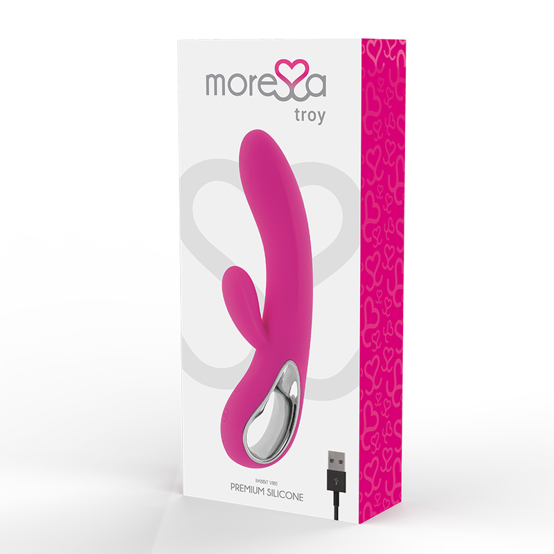 MORESSA - TROY PREMIUM SILICONE RECHARGEABLE - Amore24