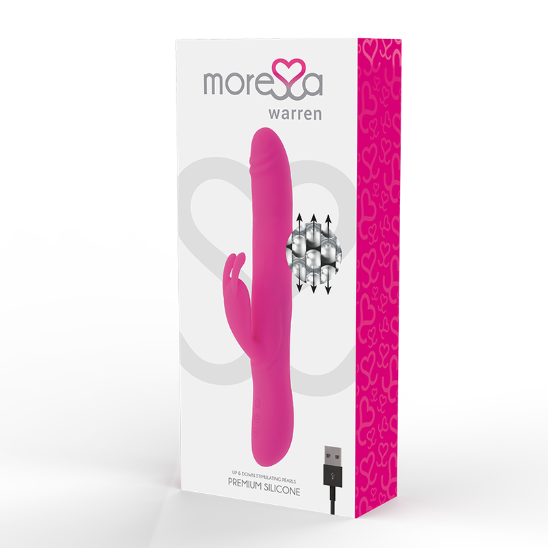 MORESSA - WARREN PREMIUM RECHARGEABLE SILICONE - Amore24