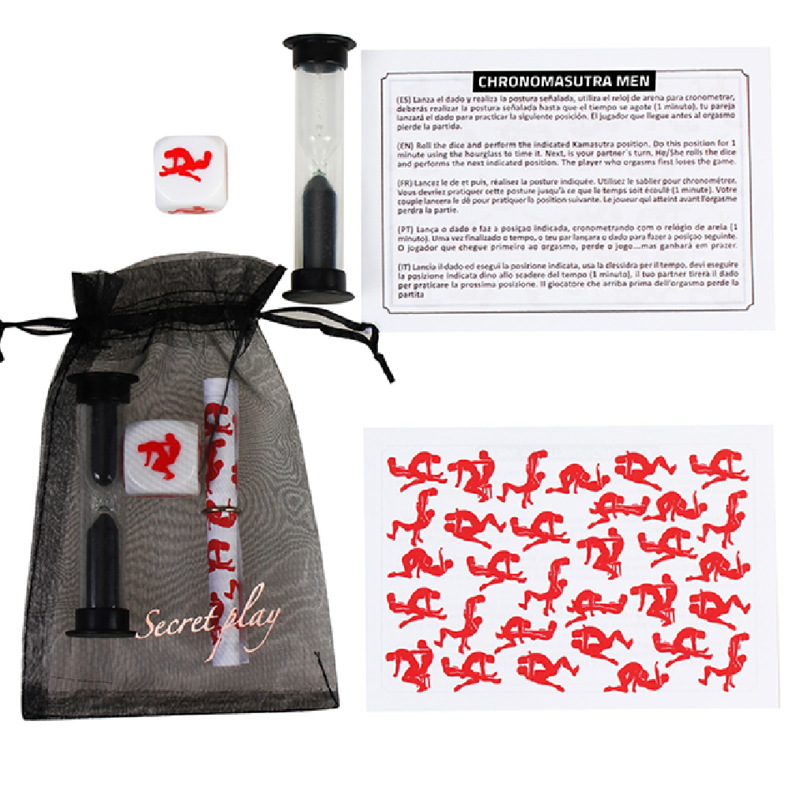 SECRETPLAY - CHRONOMASUTRA PLAY GAY KIT (ES/EN/IT/PT/FR) - Amore24