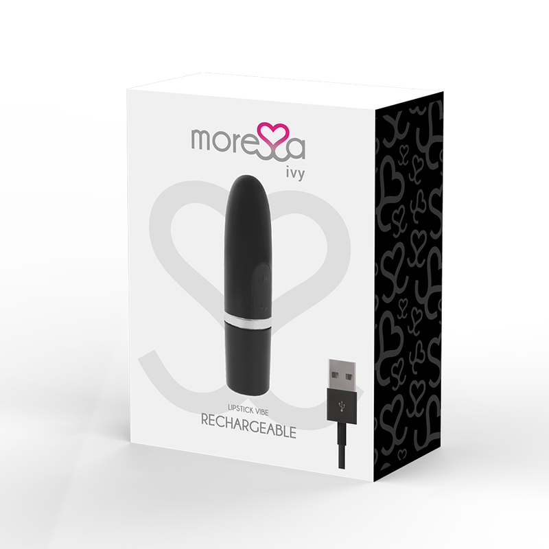 MORESSA - IVY VIBRATOR STIMULATOR TRAVEL BLACK - Amore24