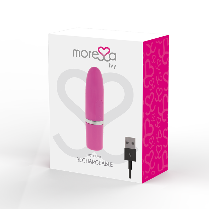 MORESSA - IVY VIBRATOR STIMULATOR TRAVEL PINK - Amore24