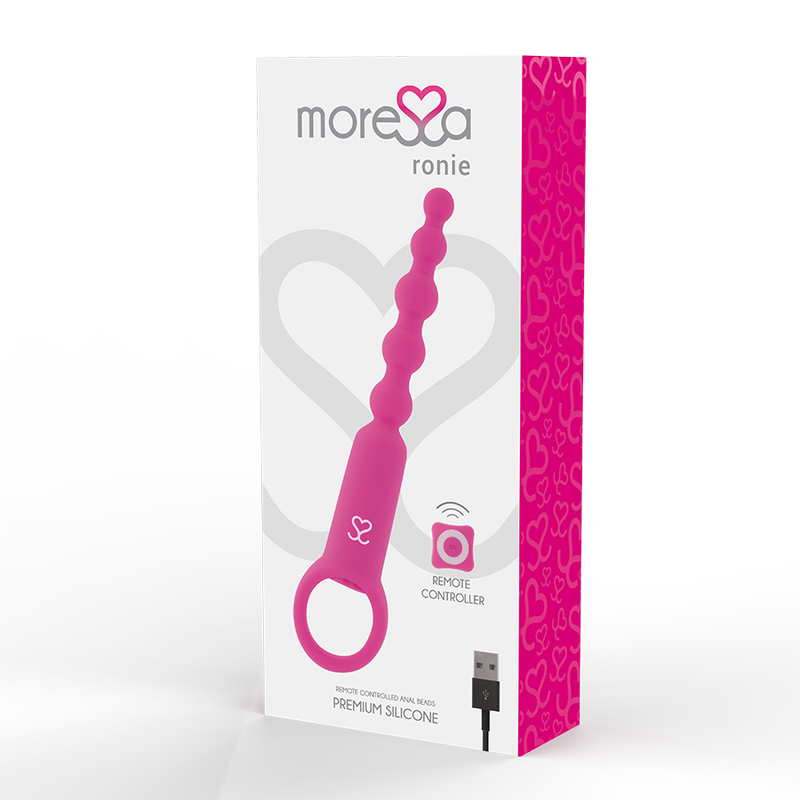 MORESSA - RONIE REMOTE CONTROL ANAL PLEASURE PINK - Amore24