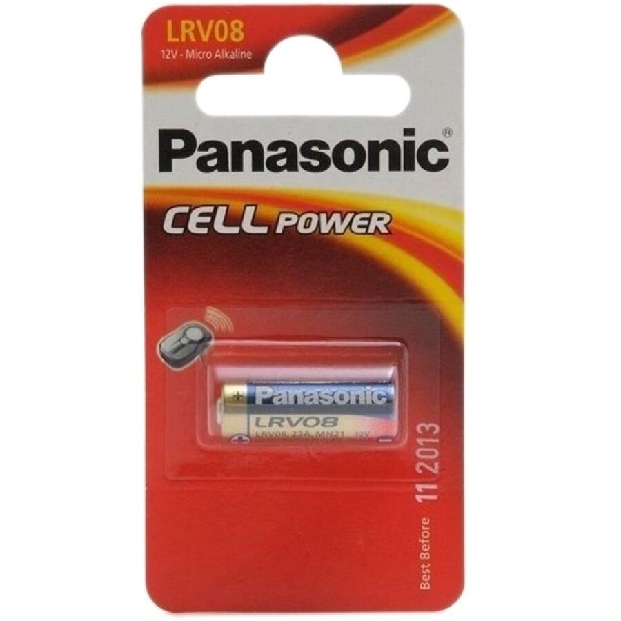 PANASONIC - BATTERY LRV08 LR23A 12V 1UNIT - Amore24