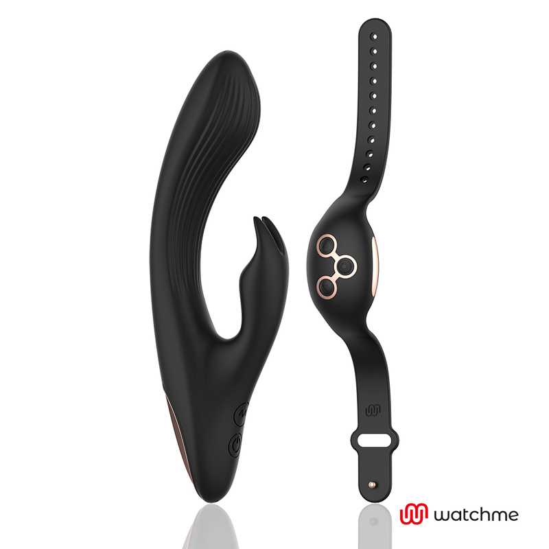 ANNE'S DESIRE - RABBIT REMOTE CONTROL TECHNOLOGY WATCHME BLACK/GOLD - Amore24