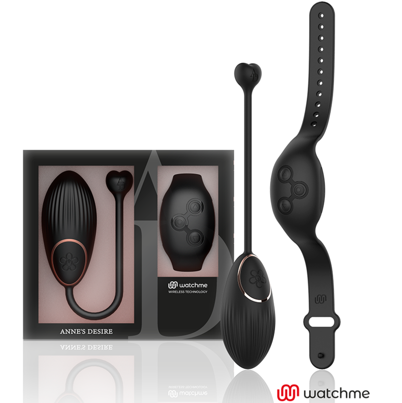 ANNE'S DESIRE - EGG REMOTE CONTROL TECHNOLOGY WATCHME BLACK - Amore24