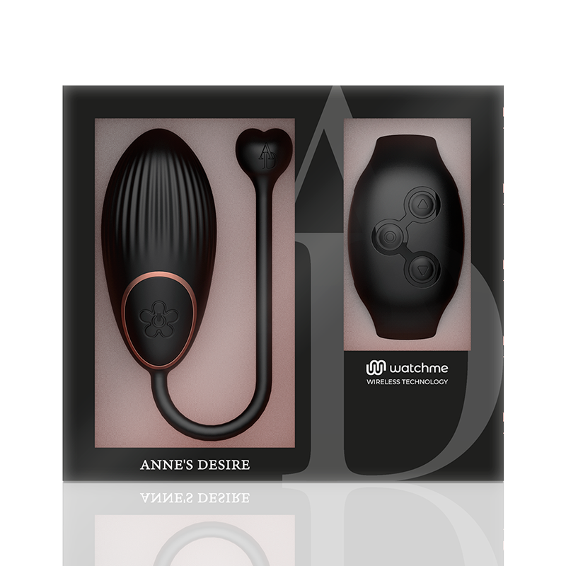 ANNE'S DESIRE - EGG REMOTE CONTROL TECHNOLOGY WATCHME BLACK - Amore24