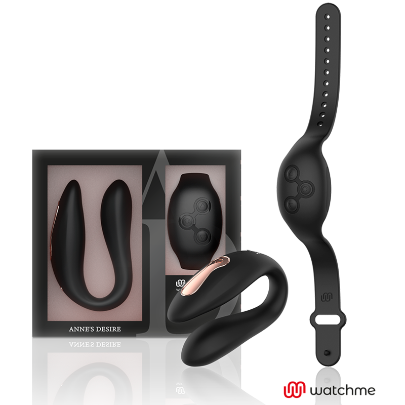 ANNE'S DESIRE - DUAL PLEASURE TECNOLOG A WATCHME BLACK - Amore24