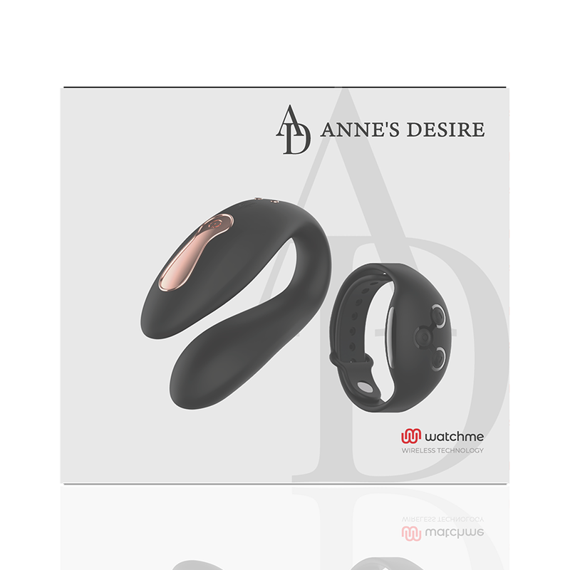 ANNE'S DESIRE - DUAL PLEASURE TECNOLOG A WATCHME BLACK - Amore24