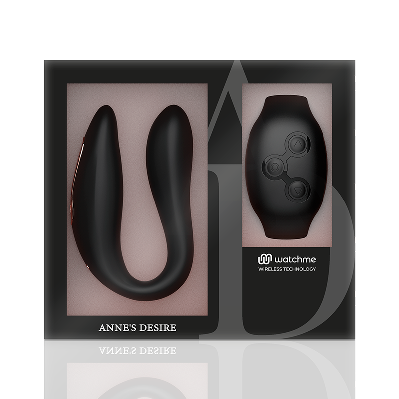 ANNE'S DESIRE - DUAL PLEASURE TECNOLOG A WATCHME BLACK - Amore24