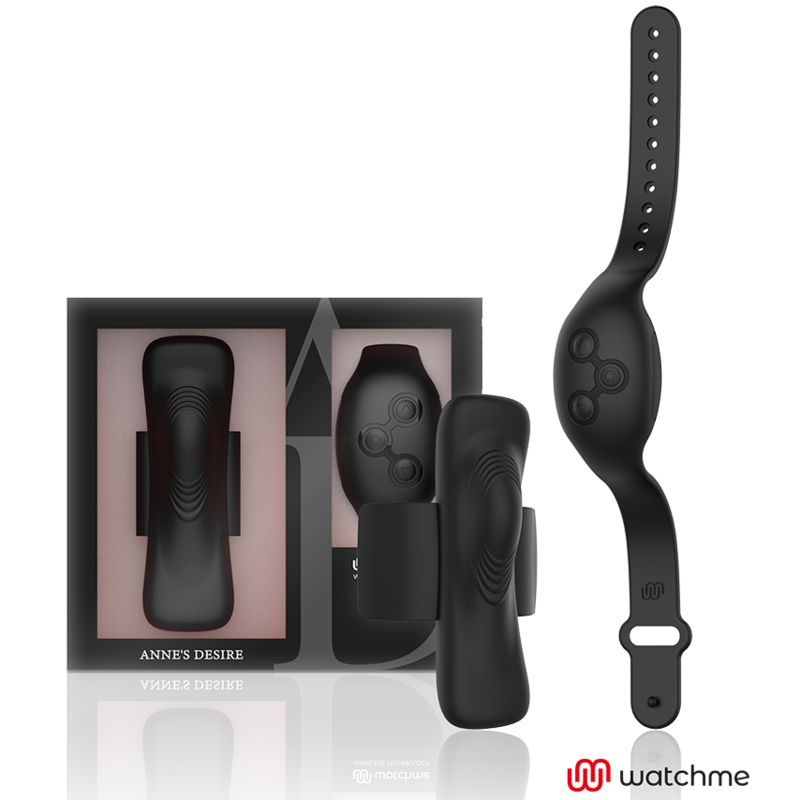 ANNE'S DESIRE - PANTY PLEASURE TECNOLOG A WATCHME BLACK - Amore24