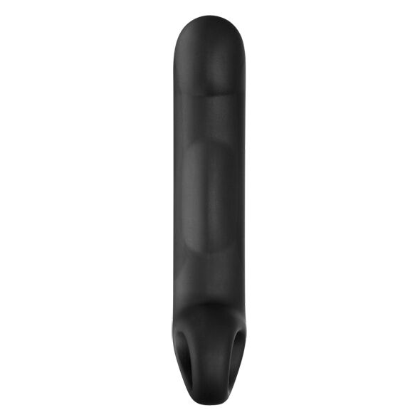 ELECTRASTIM - OVID SILICONE BLACK DILDO - Amore24