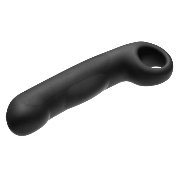 ELECTRASTIM - OVID SILICONE BLACK DILDO - Amore24