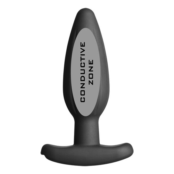 ELECTRASTIM - SILICONE BLACK ROCKER BUTT PLUG MEDIUM - Amore24
