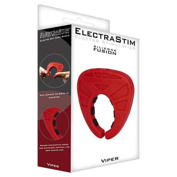 ELECTRASTIM - SILICONE FUSION VIPER COCK SHIELD - Amore24