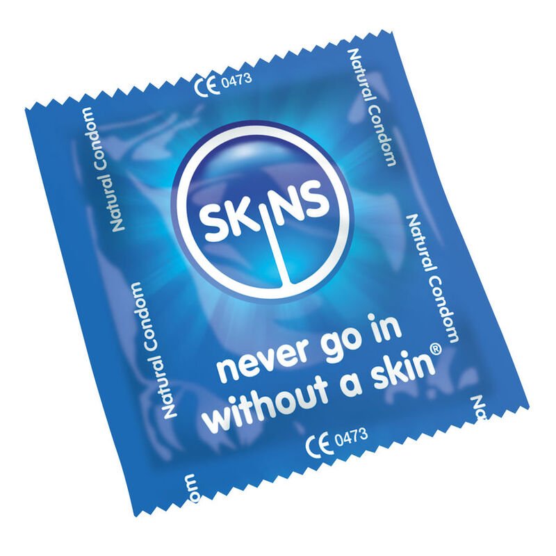 SKINS - CONDOM NATURAL BAG 500 - Amore24