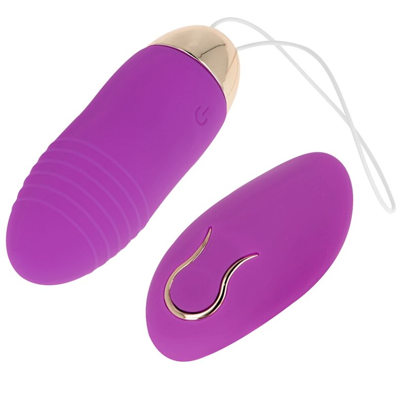 OHMAMA - REMOTE CONTROL VIBRATING EGG 10 SPEEDS PURPLE - Amore24