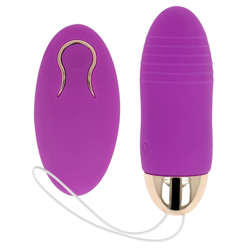 OHMAMA - REMOTE CONTROL VIBRATING EGG 10 SPEEDS PURPLE - Amore24