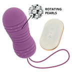 OHMAMA - REMOTE CONTROL ROTATING EGG 7 PATTERNS PURPLE - Amore24