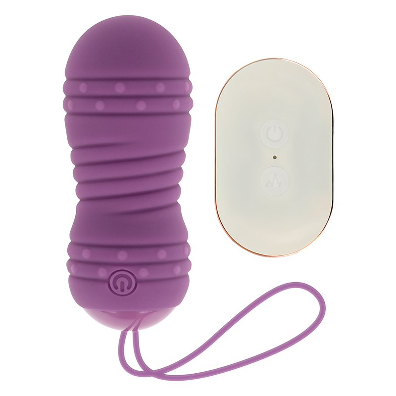 OHMAMA - REMOTE CONTROL ROTATING EGG 7 PATTERNS PURPLE - Amore24