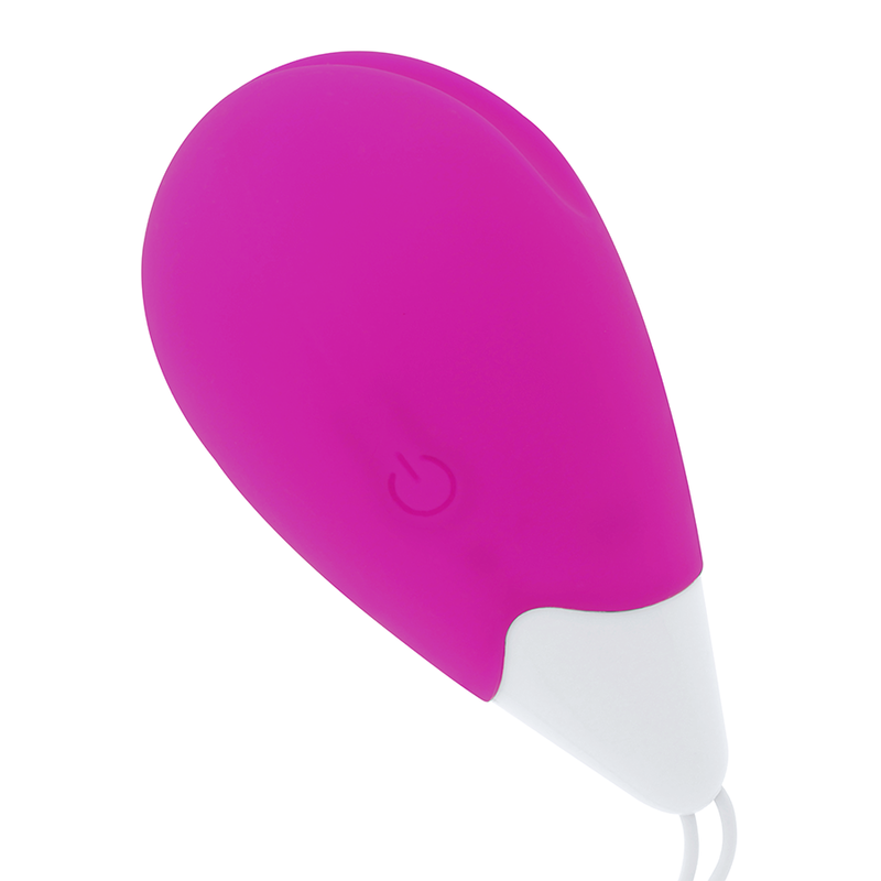 OHMAMA - TEXTURED VIBRATING EGG 10 MODES PURPLE AND WHITE - Amore24