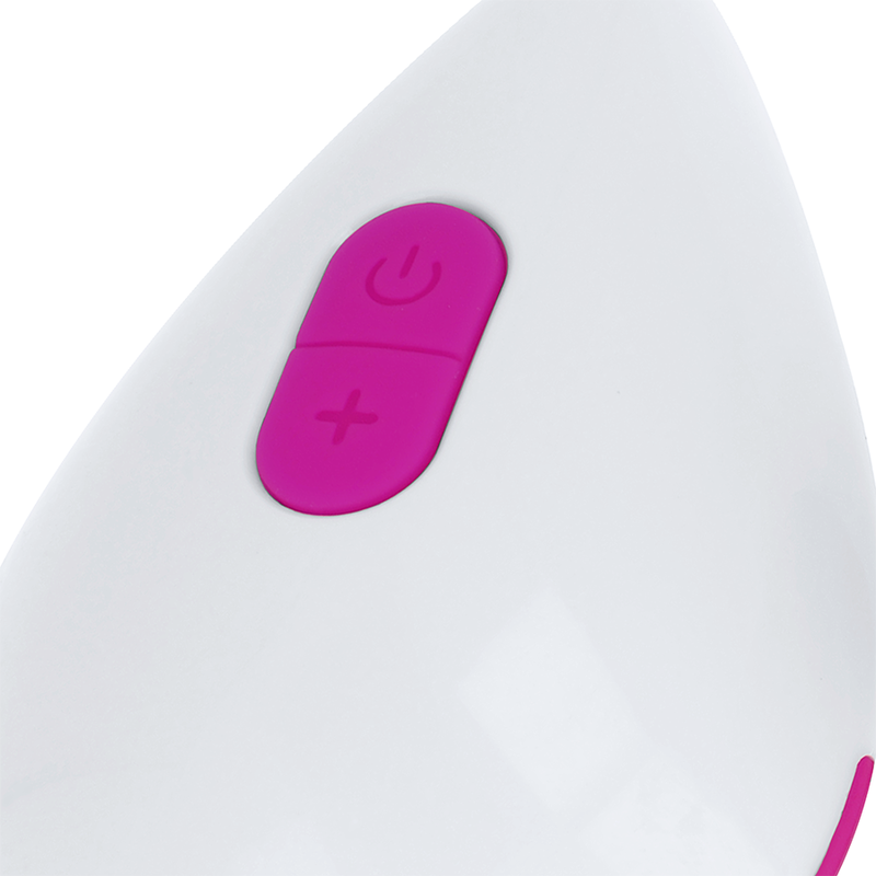 OHMAMA - TEXTURED VIBRATING EGG 10 MODES PURPLE AND WHITE - Amore24