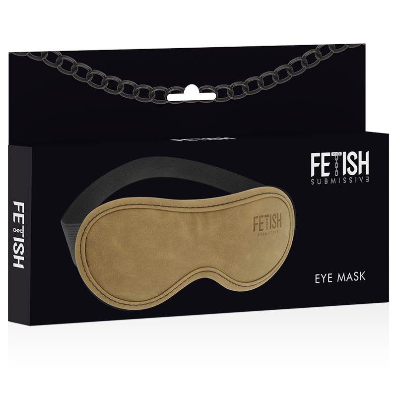 FETISH SUBMISSIVE ORIGEN - VEGAN LEATHER MASK WITH NEOPRENE LINING - Amore24
