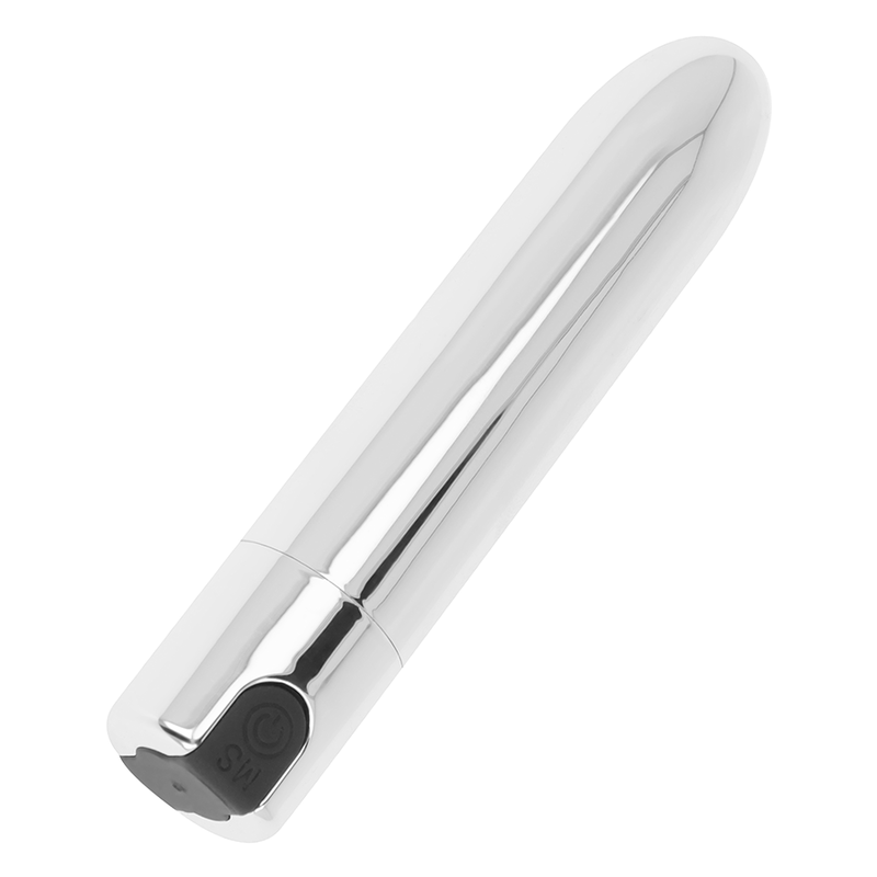 OHMAMA - SILVER VIBRATING BULLET 9.5 CM - Amore24