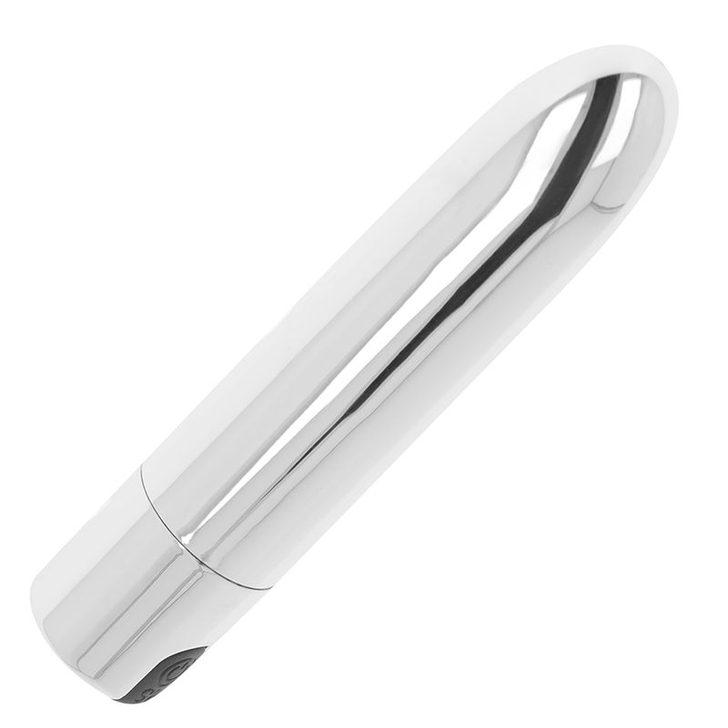 OHMAMA - SILVER VIBRATING BULLET 9.5 CM - Amore24