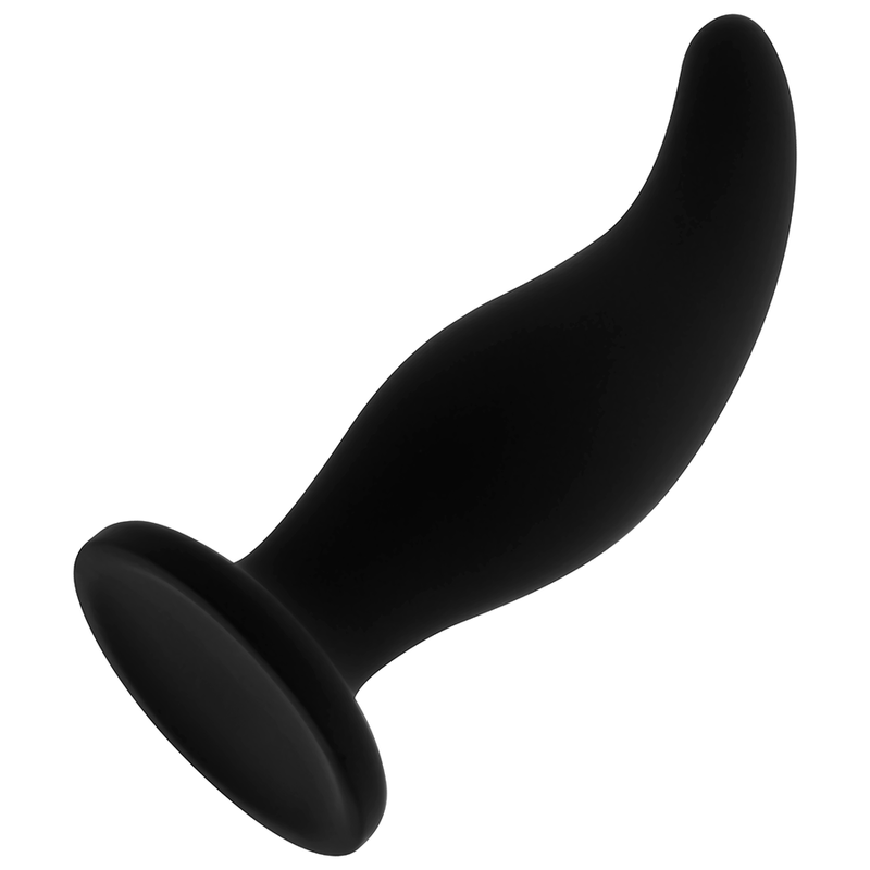 OHMAMA - CURVED SILICONE ANAL PLUG P-POINT 12 CM - Amore24