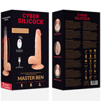CYBER SILICOCK - REMOTE CONTROL REALISTIC MASTER BEN 23.88 CM -O- 4.3 CM - Amore24