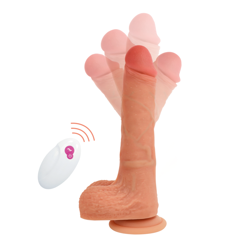 CYBER SILICOCK - REMOTE CONTROL REALISTIC MR RICK 20.9 CM -O- 4 CM - Amore24