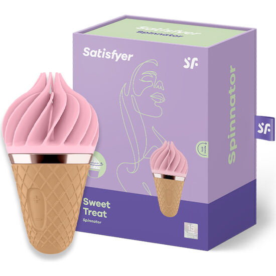 SATISFYER - SWEET TREAT SPINNATOR BLACK - Amore24