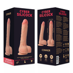 CYBER SILICOCK - CONNOR ULTRA REALISTIC SOFT LIQUID SILICONE 20.5 CM -O- 3.7 CM - Amore24