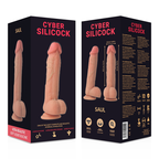 CYBER SILICOCK - SAUL ULTRA REALISTIC SOFT LIQUID SILICONE 21 CM -O- 4.2 CM - Amore24