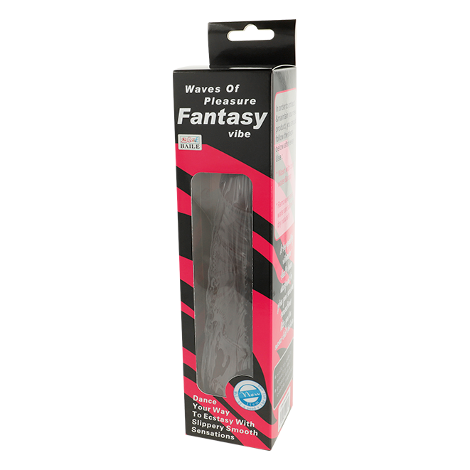 BAILE - WAVES OF PLEASURE VIBRATOR 19.5 CM MULATO - Amore24